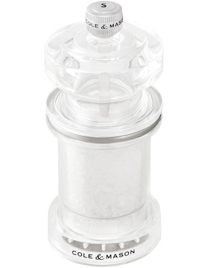 675 Acrylic Salt Mill 118mm in Clear