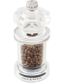 675 Acrylic Pepper Mill 118mm in Clear