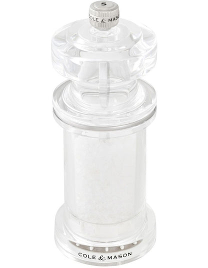 605 Acrylic Salt Mill 144mm in Clear