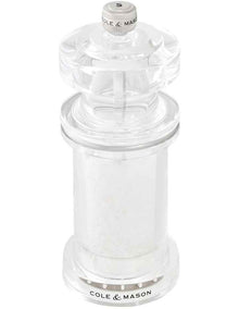 605 Acrylic Pepper Mill 144mm in Clear