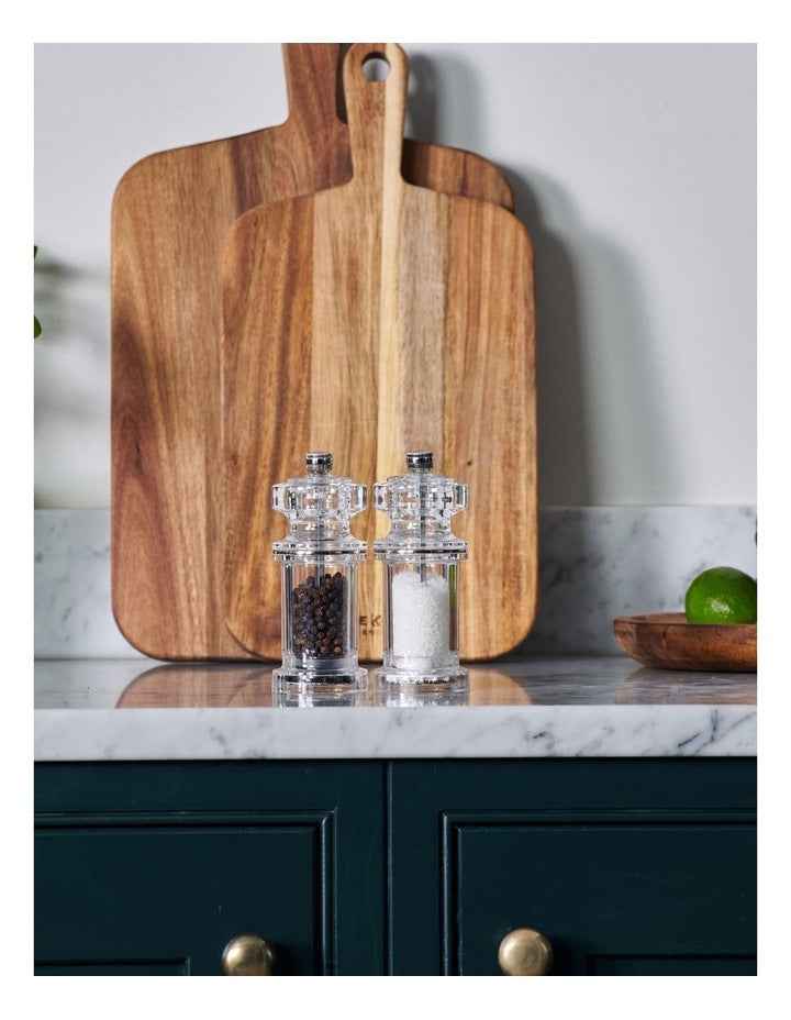 605 Acrylic Pepper Mill 144mm in Clear