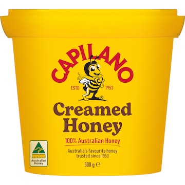 Capilano 100% Pure Australian Creamed Honey Tub 500g