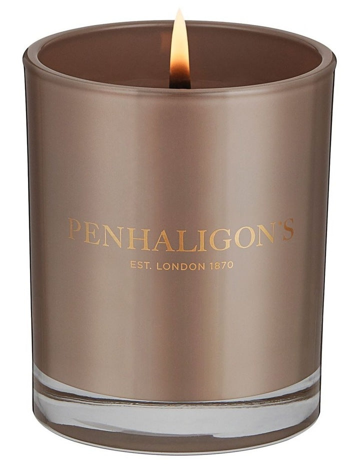 Anbar Stone Medium Candle 200g in Brown