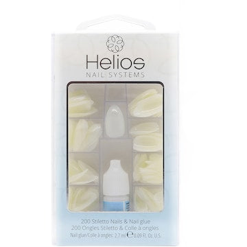 Helios Artificial Nail System Stiletto 200 pack