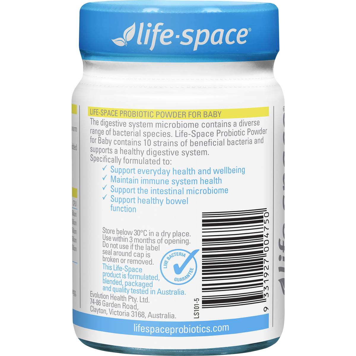 Life-Space Probiotic Powder For Baby 40g