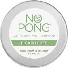 No Pong Bicarb Free Solid Deodorant 35g