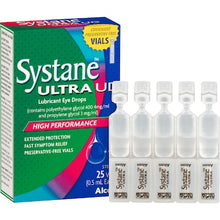 Systane Ultra UD Lubricant Eye Drops 0.5mL x 25 pack