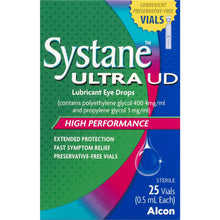 Systane Ultra Ud Lubricant Eye Drops 25 x0.5ml