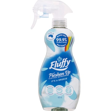 Fluffy Fabric Softener Freshen Up Spray Breeze 400mL