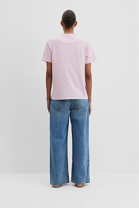 Australian Cotton Heritage Embroidered T-Shirt