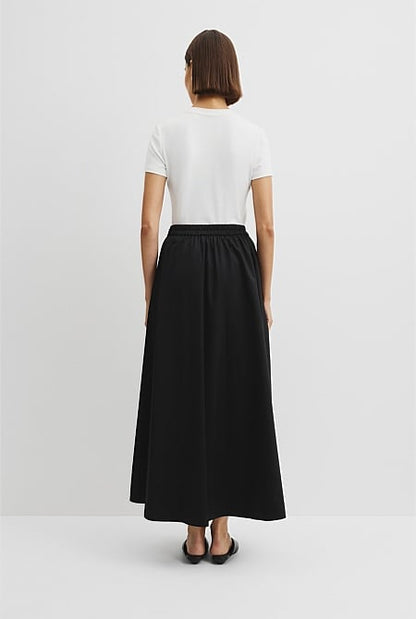 Dirndl Maxi Skirt