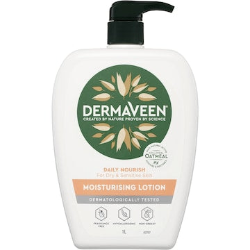 DermaVeen Daily Nourish Moisturising Lotion 1L
