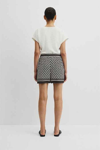 Print Cupro Short
