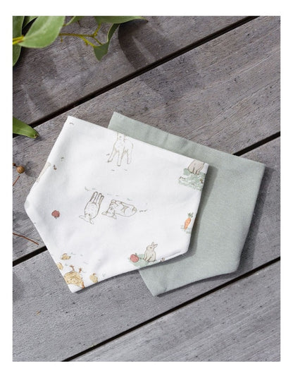 Farmyard Lamb Jersey Bib 2 Pack