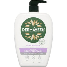 DermaVeen Extra Hydration Gentle Soap Free Wash 1L