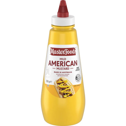 MasterFoods Mild American Mustard 550g