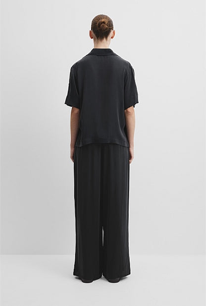 Short Sleeve Cupro Shirt