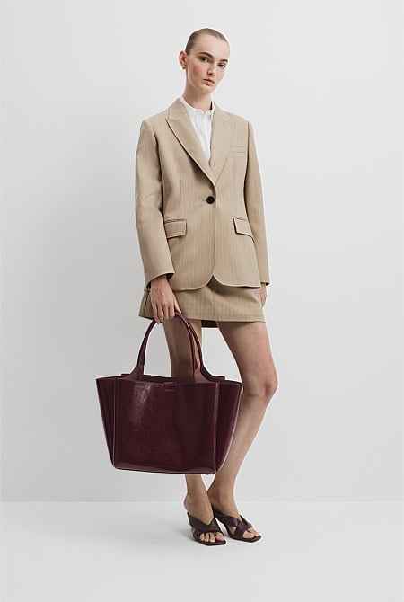 High Low Tote Bag