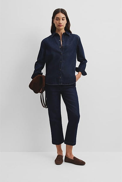Long Sleeve Denim Shirt