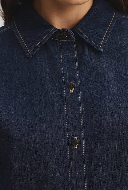 Long Sleeve Denim Shirt