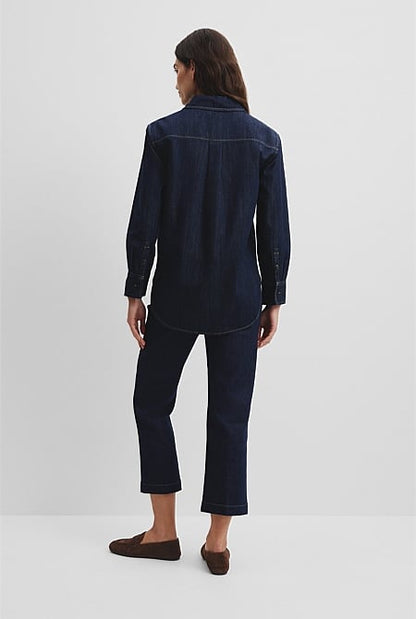 Long Sleeve Denim Shirt