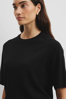 Organically Grown Cotton Blend Cashmere Blend T-Shirt
