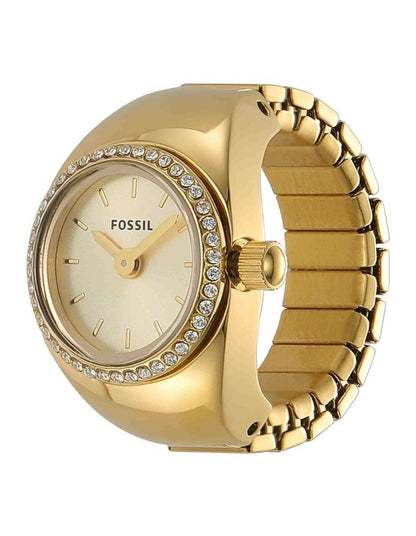 Watch Ring ES5319 Analogue Watch in Gold