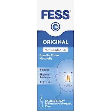 Fess Saline Nasal Spray 75mL