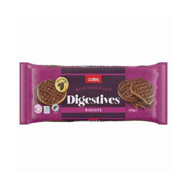 Milk Chocolate Digestive Biscuits