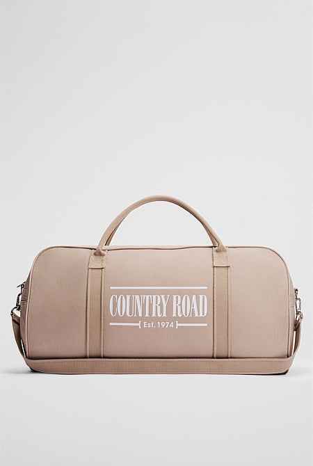 Australian Cotton Heritage Zip Canvas Tote