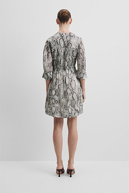 Print Mini Dress