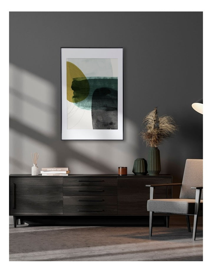 Premium Metallicus Photo Frame 60x90cm Matt to 50x70cm in Black