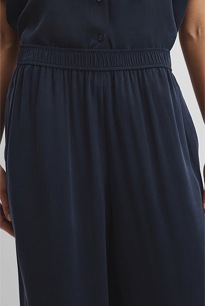 Pull On Cupro Pant