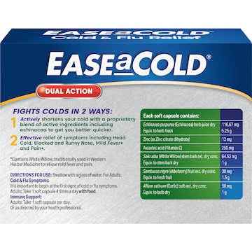 EASEaCOLD & Flu Relief 18 pack