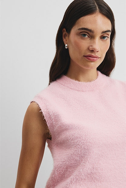 Fluffy Knit Tank