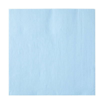 20 Piece Pastel Blue Paper Napkins