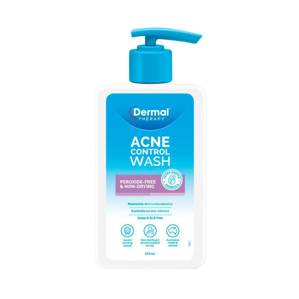 DERMAL THERAPY ACNE CONTROL WASH 175ML