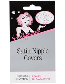 Satin Nipple Covers in Nude