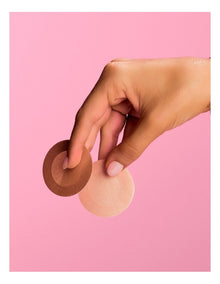 Satin Nipple Covers in Nude