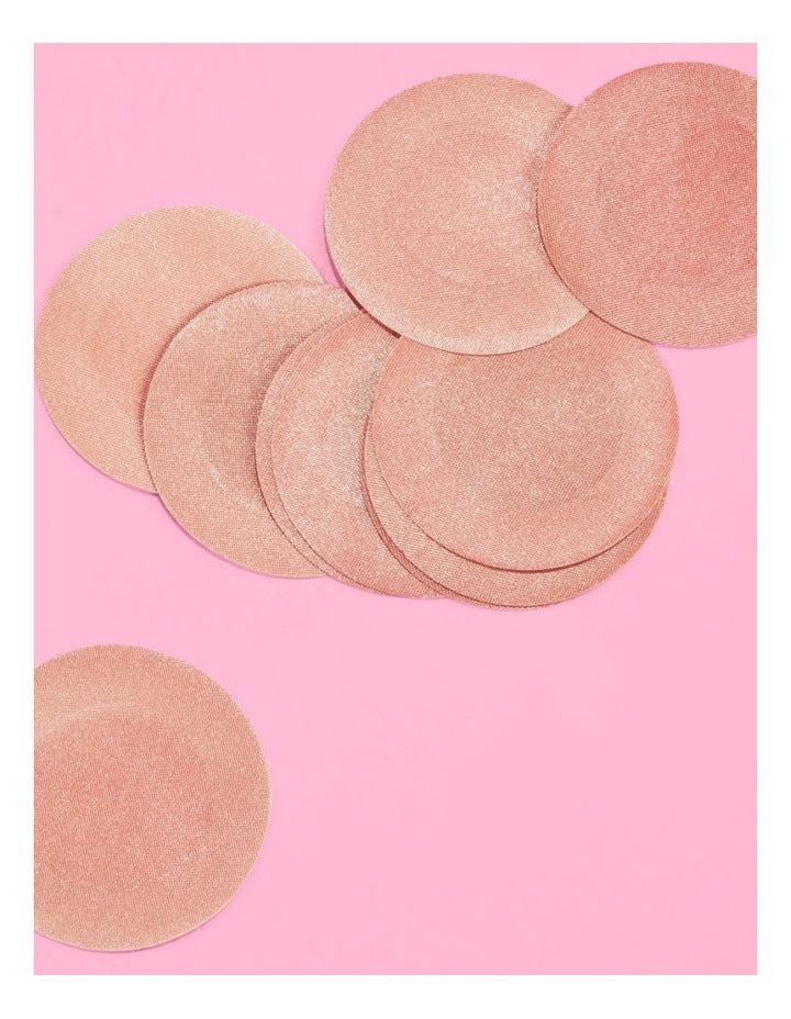 Satin Nipple Covers in Nude
