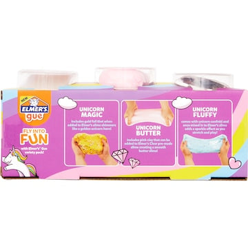 Elmer's Gue Unicorn Dream Slime Kit 3 pack