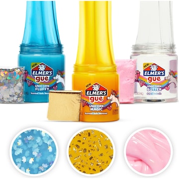Elmer's Gue Unicorn Dream Slime Kit 3 pack