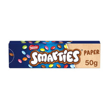 SMARTIES MILK CHOC BOX 50G