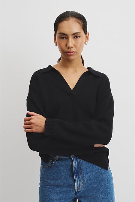 Cotton Linen Long Sleeve Knit