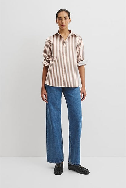 Australian Cotton Classic Stripe Shirt