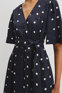 Print Panelled Mini Dress