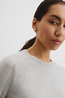 Organically Grown Cotton Blend Cashmere Blend T-Shirt