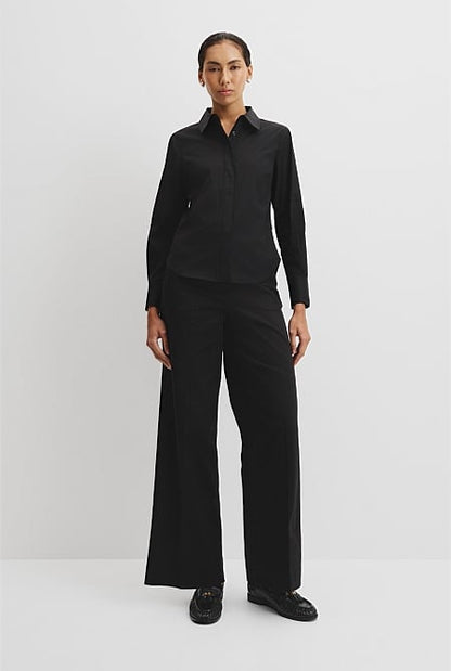 Stretch Slim Fit Poplin Shirt