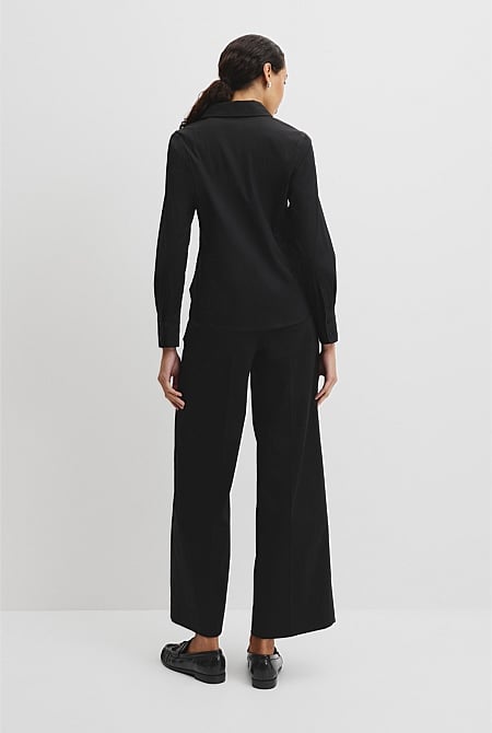 Stretch Slim Fit Poplin Shirt