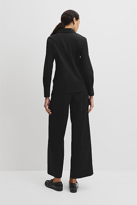 Stretch Slim Fit Poplin Shirt